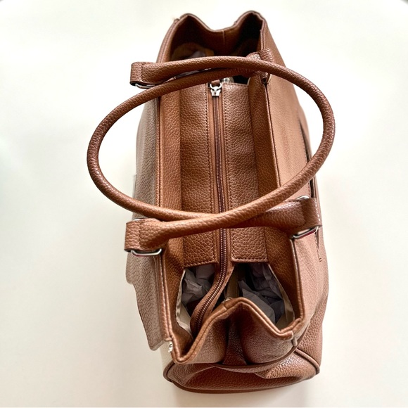 Nine West Brown and Bone Colored Bag - Picture 4 of 15